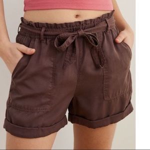 Ae high waisted camp shorts